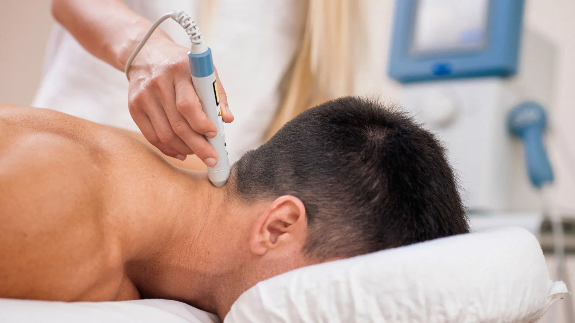 MLS laser therapy machine at Core Chiro Southfield