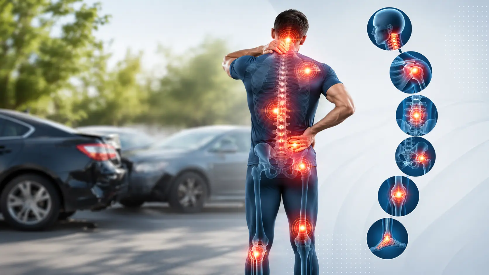 Car accident injuries: How a collision can affect your body from head to toe